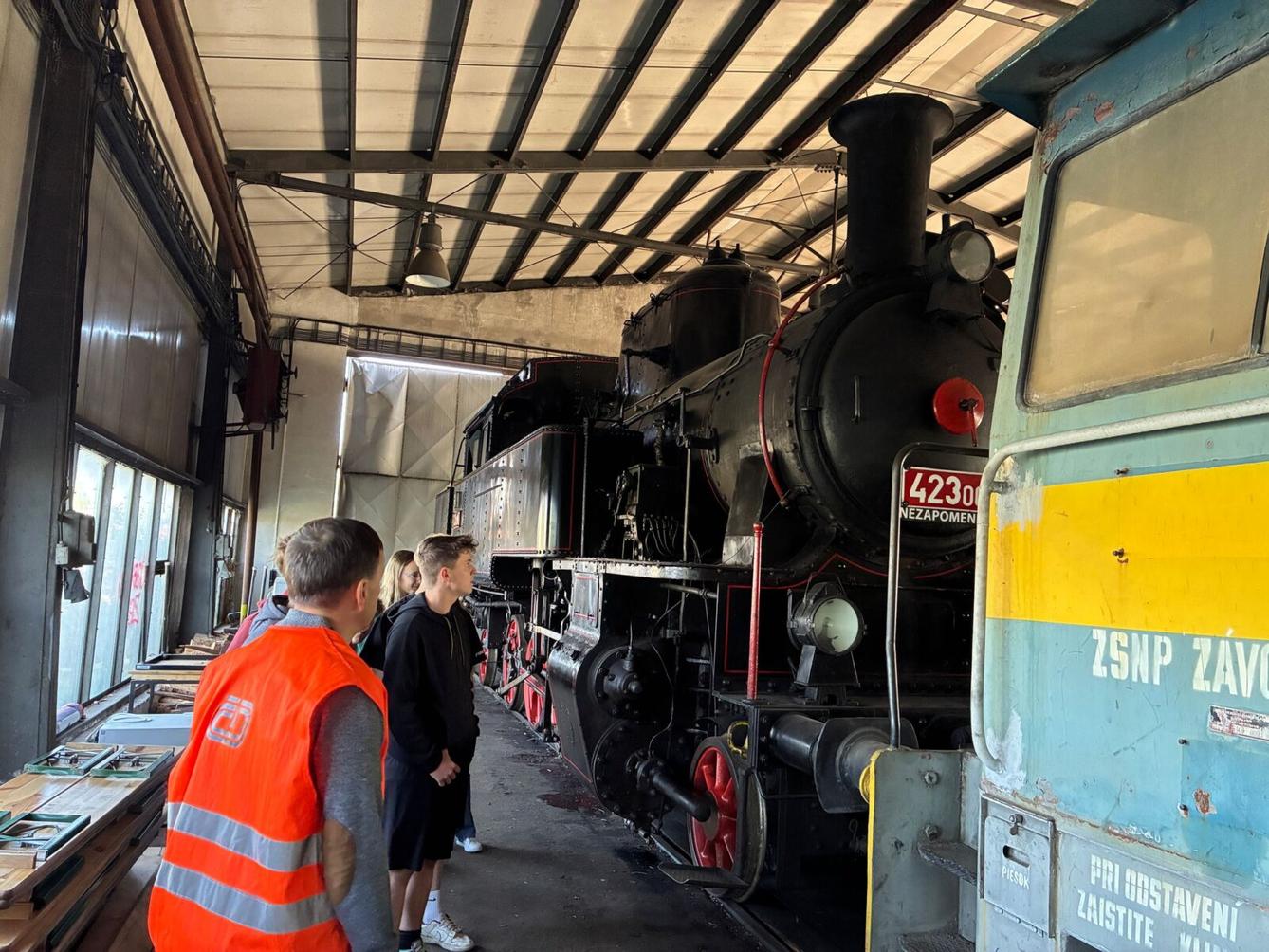 Exkurze - depo Českých drah - 18