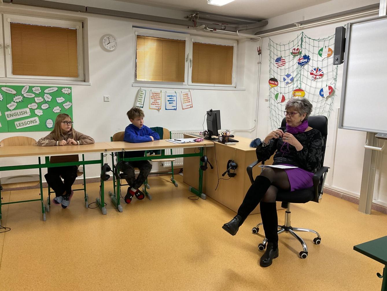 Setkání členů Žákovského parlamentu s paní ředitelkou - 5