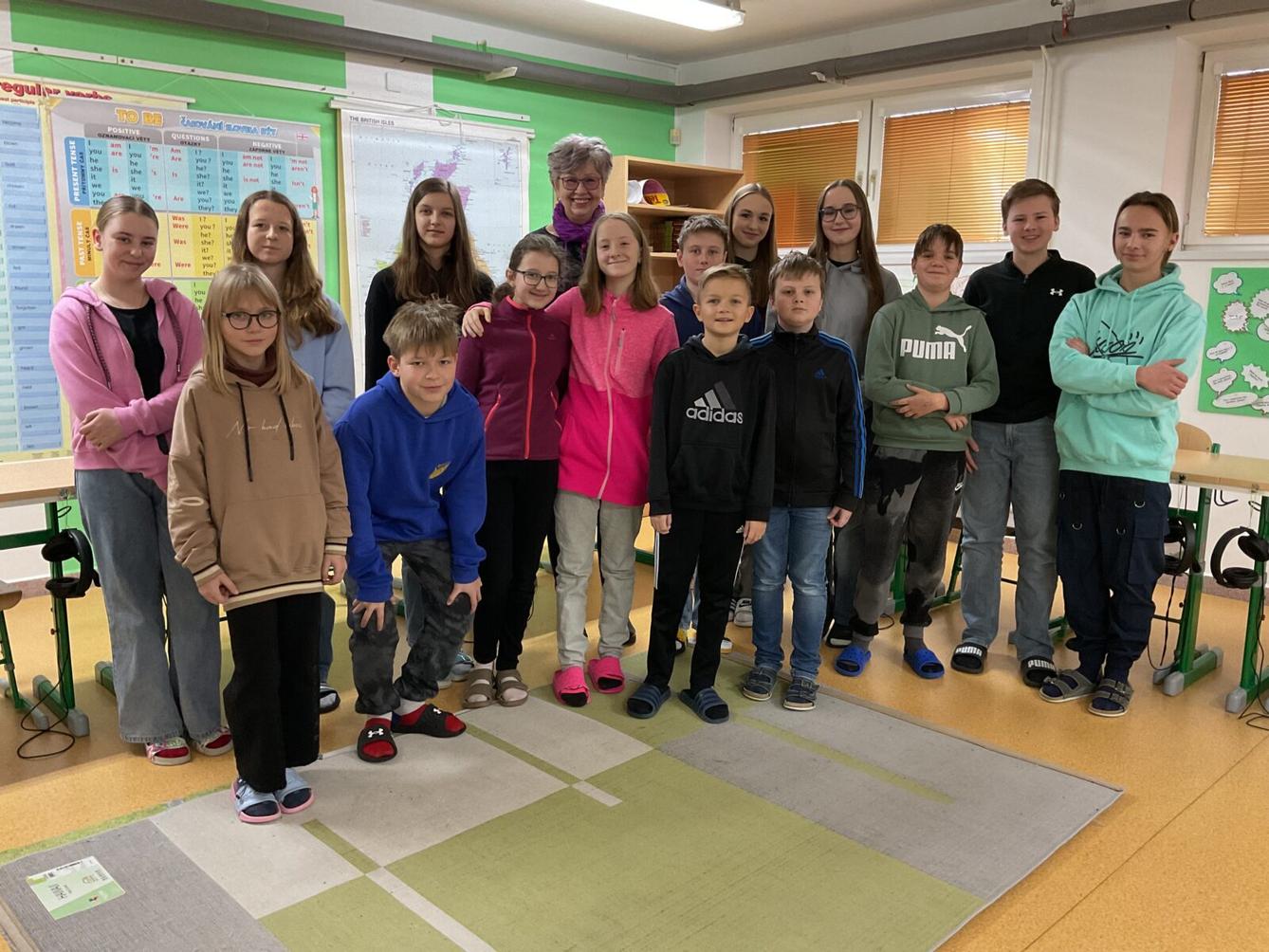 Setkání členů Žákovského parlamentu s paní ředitelkou - 9