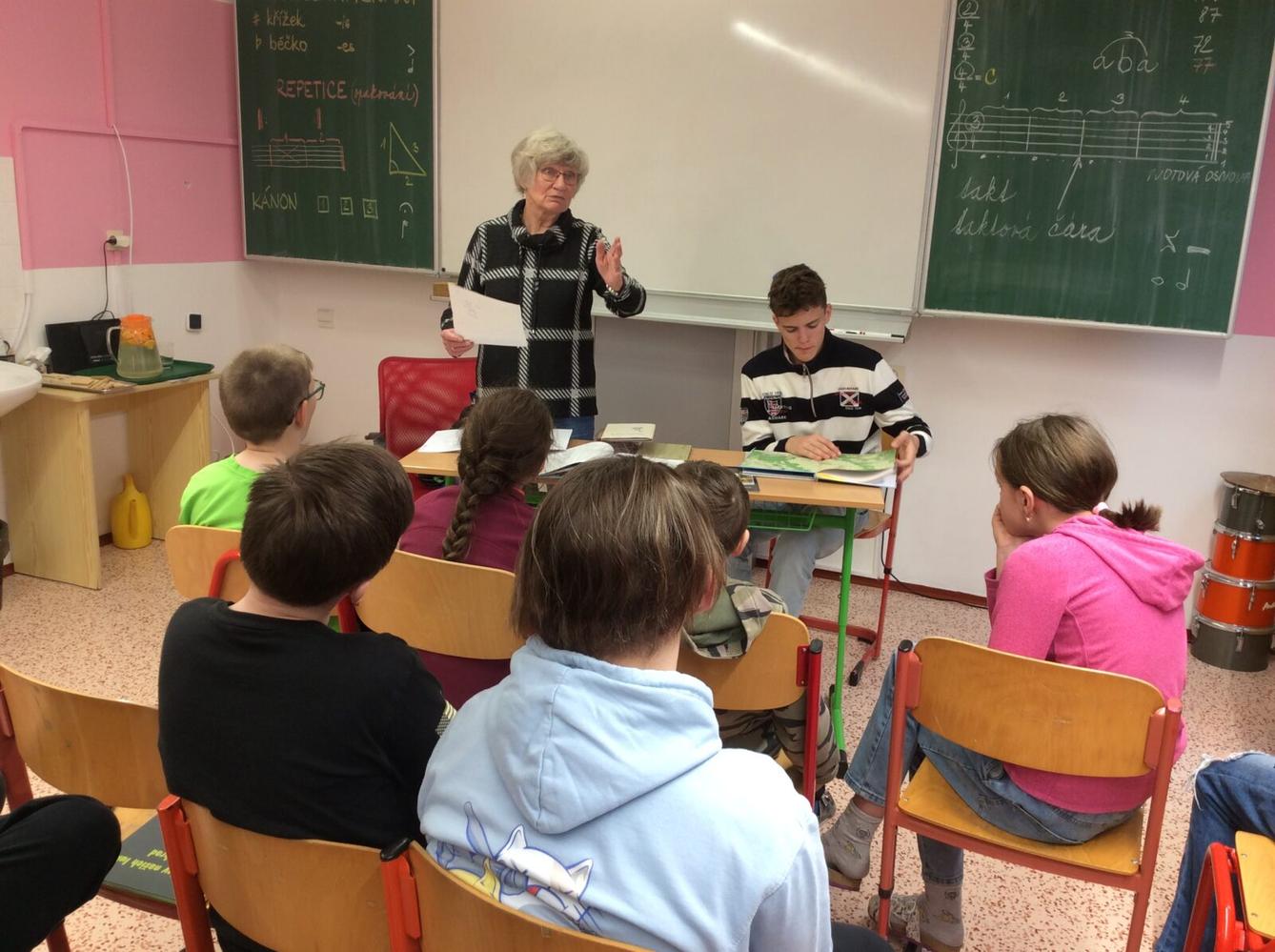 Beseda Žákovského parlamentu s paní Blankou Urbanovou - 4