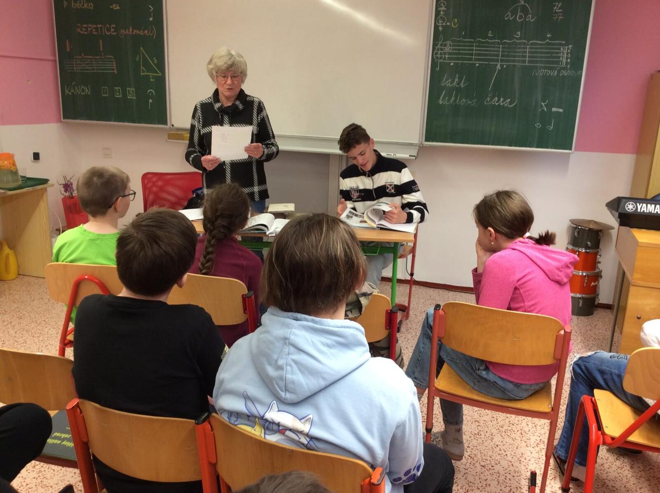 Beseda Žákovského parlamentu s paní Blankou Urbanovou - 5