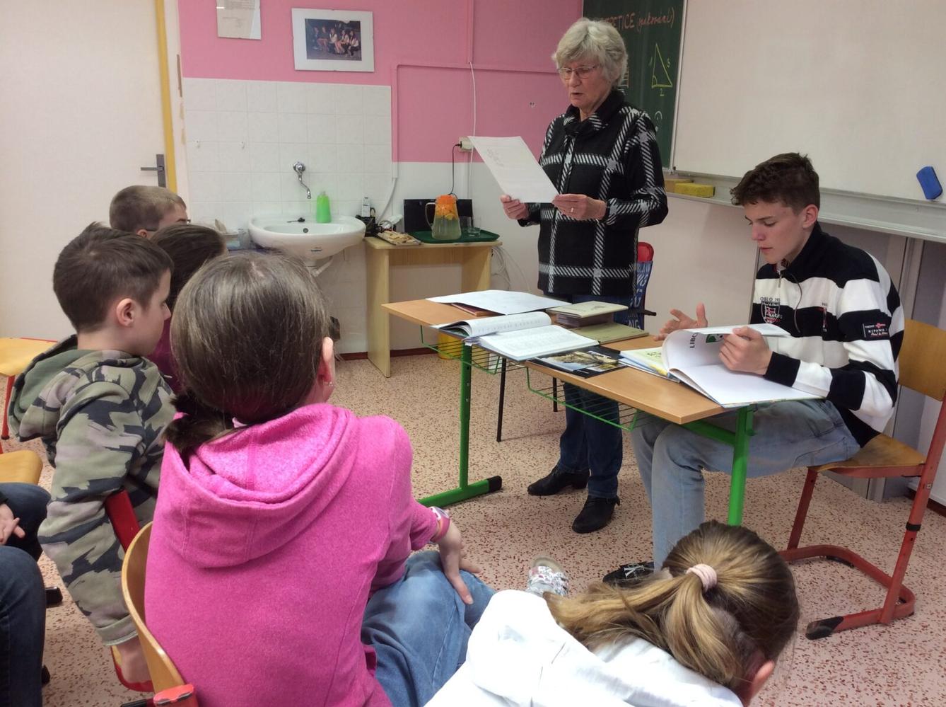 Beseda Žákovského parlamentu s paní Blankou Urbanovou - 7