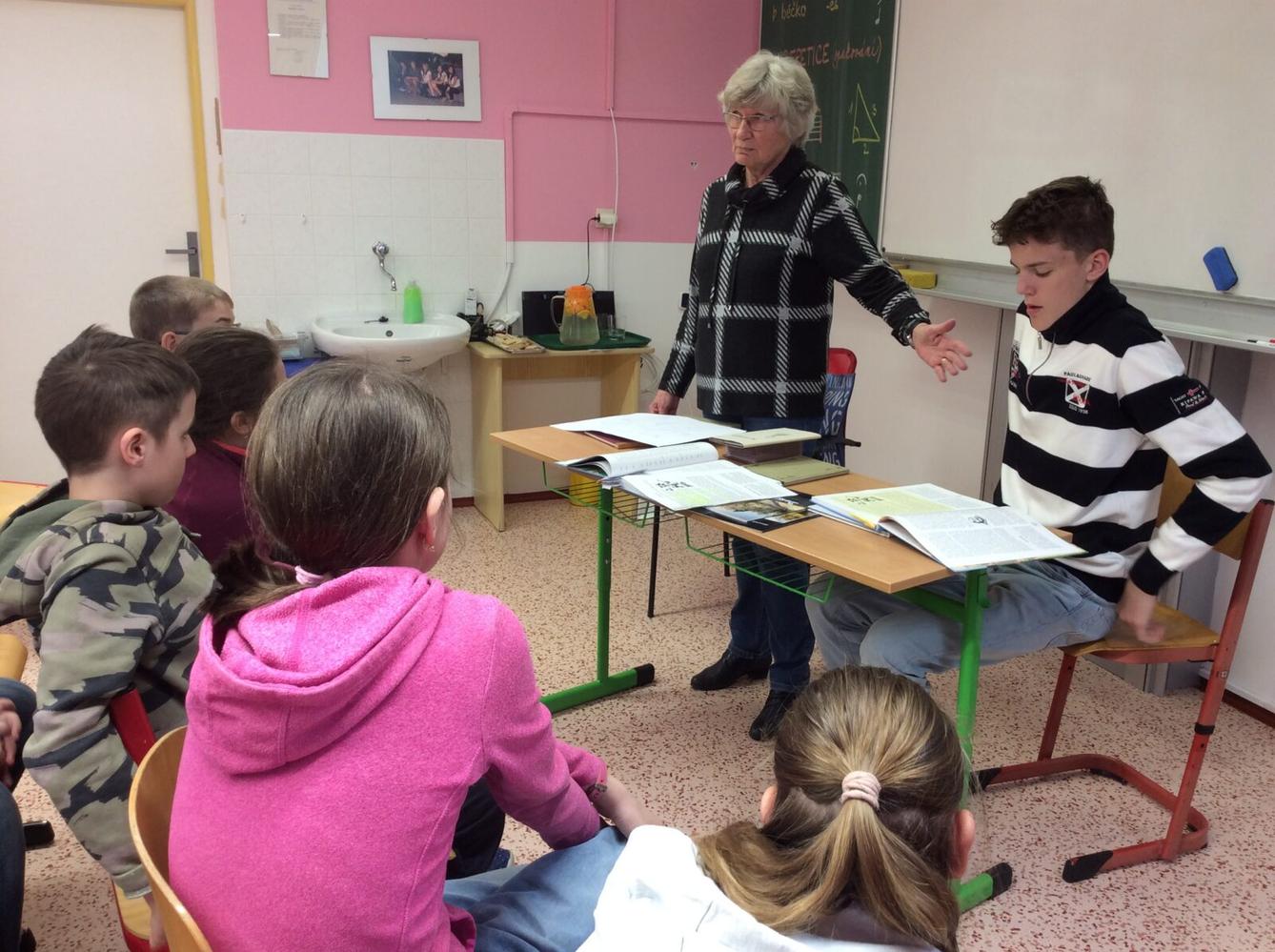 Beseda Žákovského parlamentu s paní Blankou Urbanovou - 8