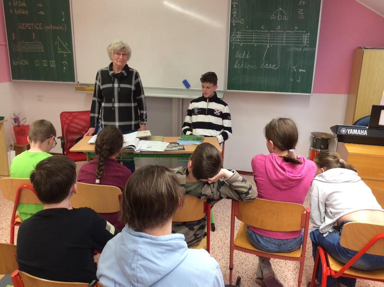 Beseda Žákovského parlamentu s paní Blankou Urbanovou - 9