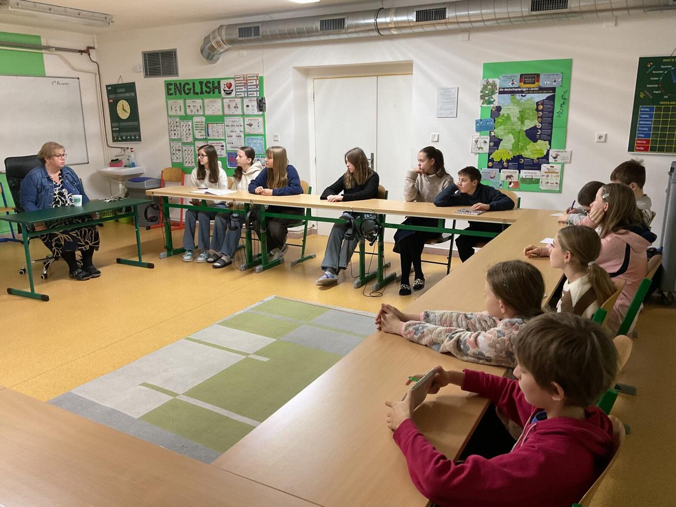 Setkání členů Žákovského parlamentu s paní ředitelkou - 3