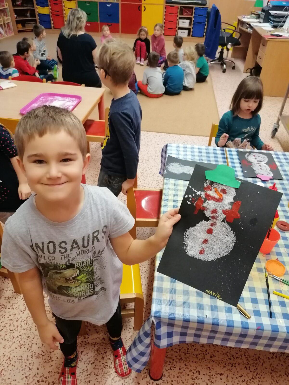 Tvořeníčko, tvoření: "Sněhulák", voňavý sněhulák :-) - 23