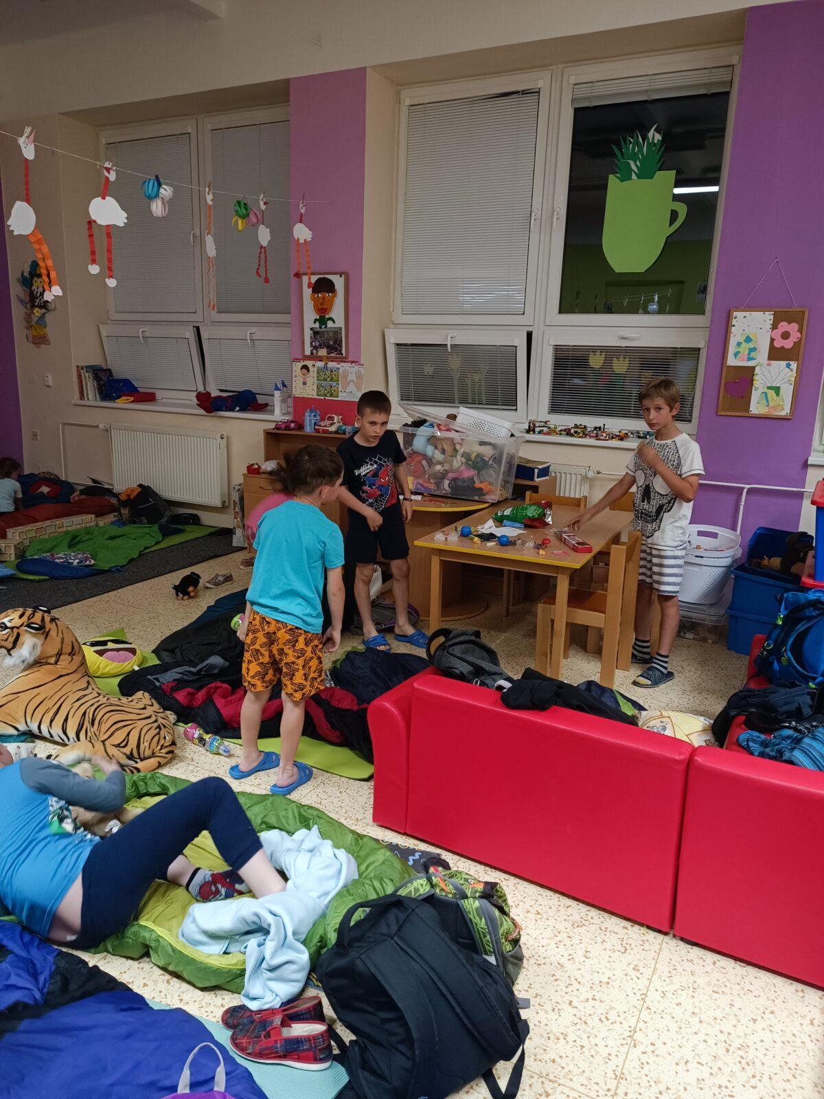 Spaní ve škole - družinka - 56