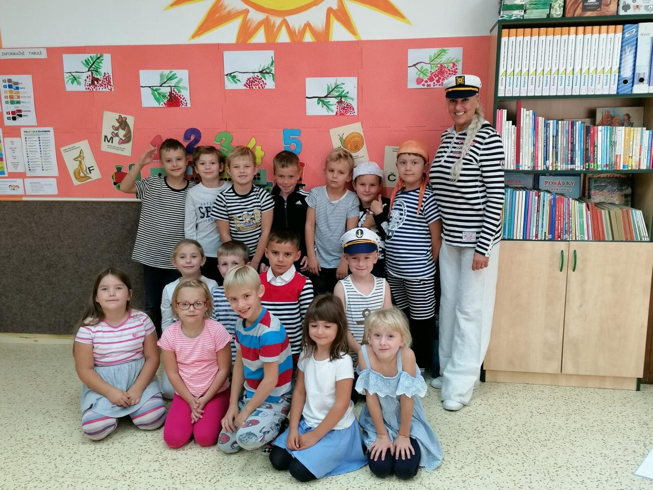 Barevný týden - námořnické úterý - 2