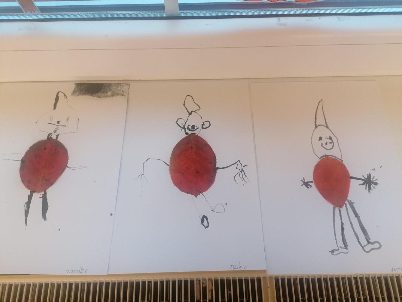 Tvořeníčko tvoření: Sovičky- "Listí žloutne, poletuje" :-) - 2