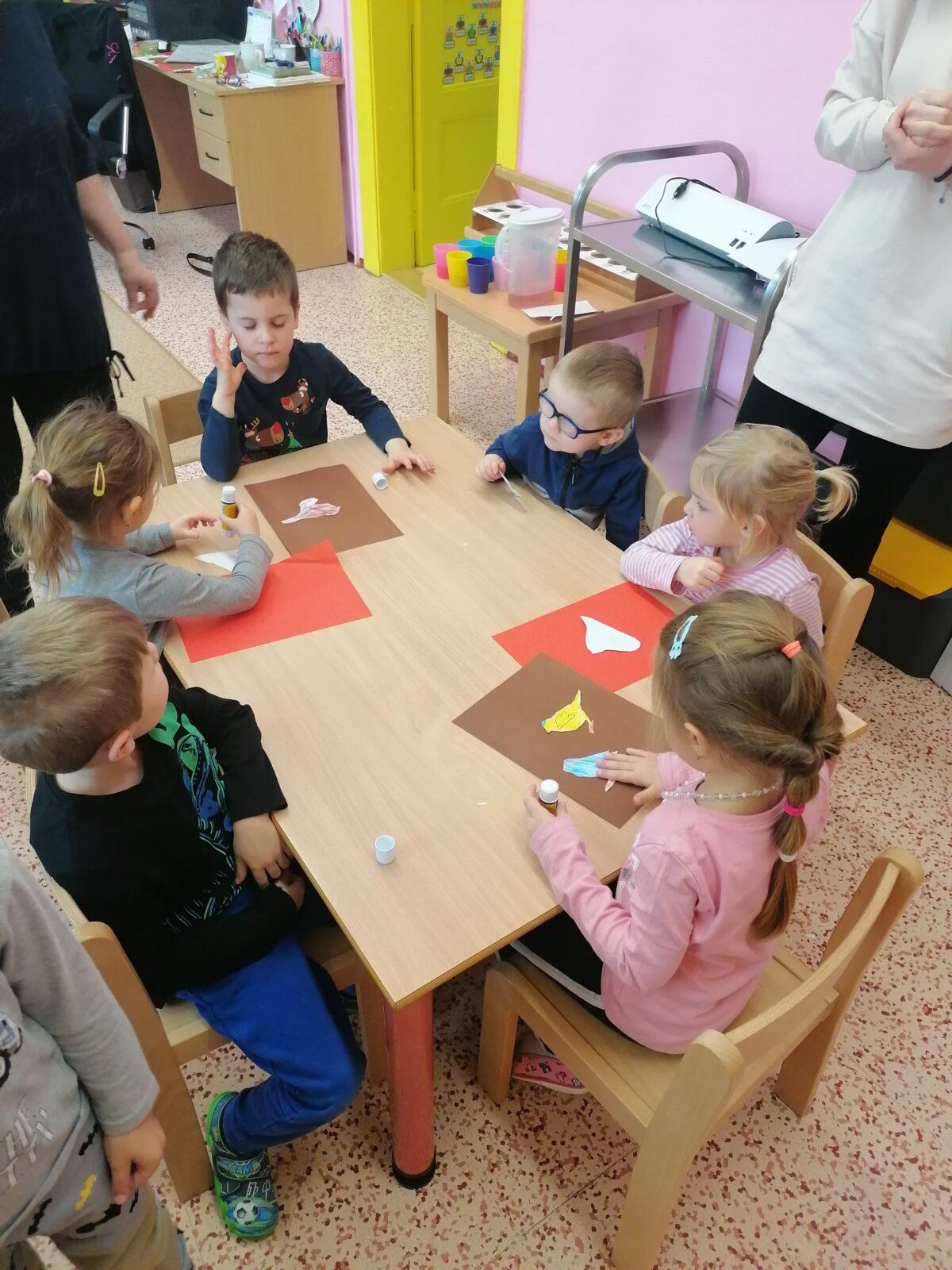 společná práce- "Zvířátka a ptáčci v zimě" :-) - 30