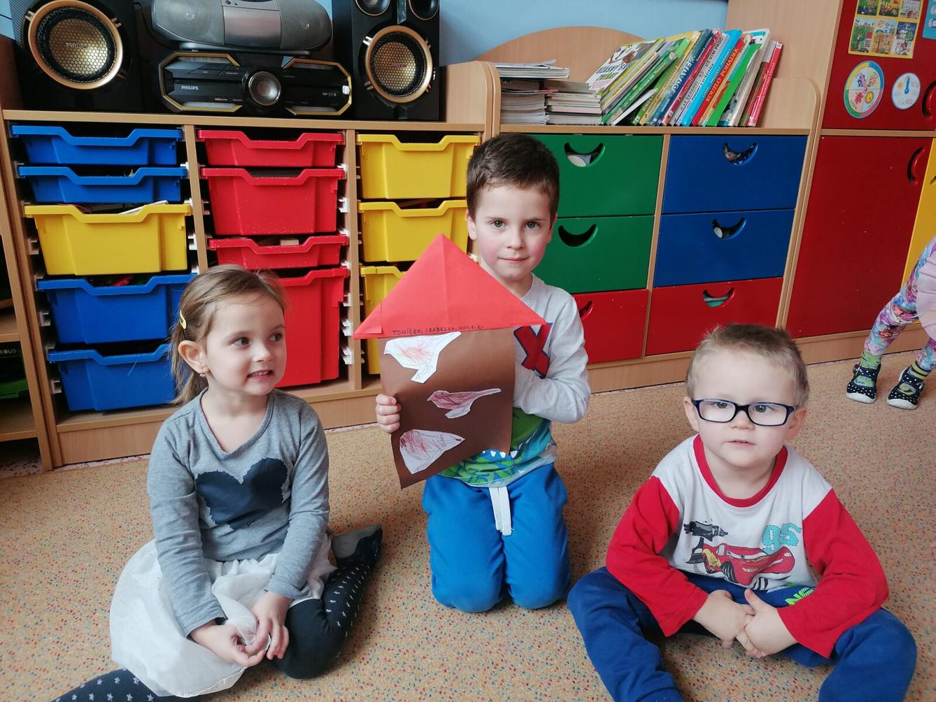 společná práce- "Zvířátka a ptáčci v zimě" :-) - 37