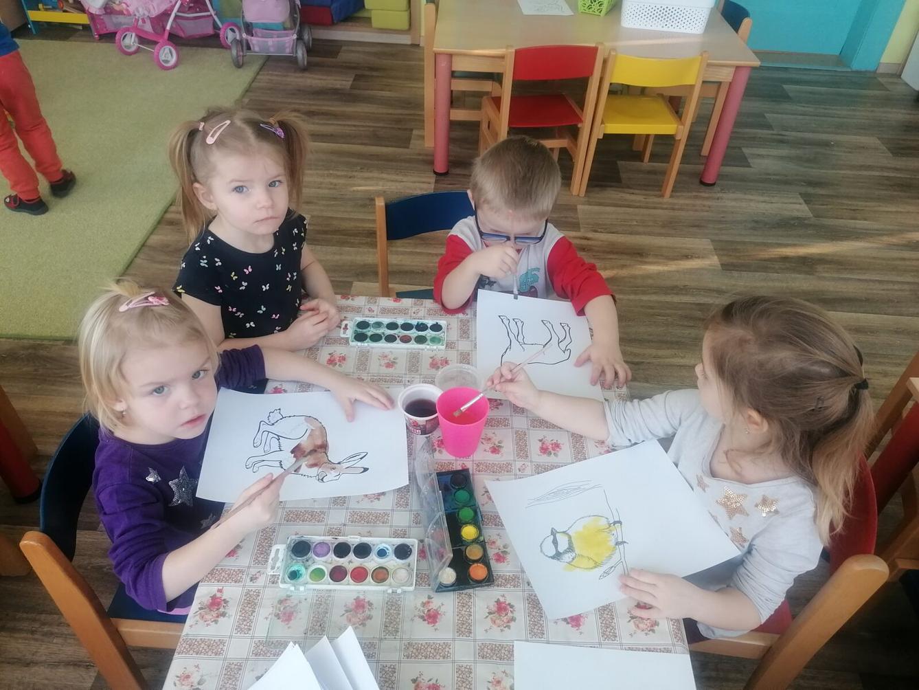 Broučci - tvořeníčko, tvoření - "Zvířátka a ptáčci v zimě" :-) - 1