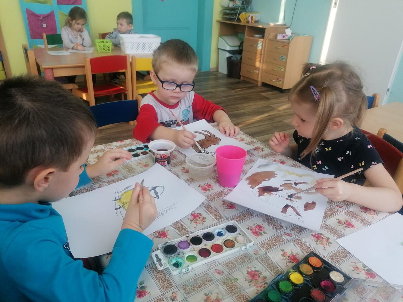 Broučci - tvořeníčko, tvoření - "Zvířátka a ptáčci v zimě" :-) - 2