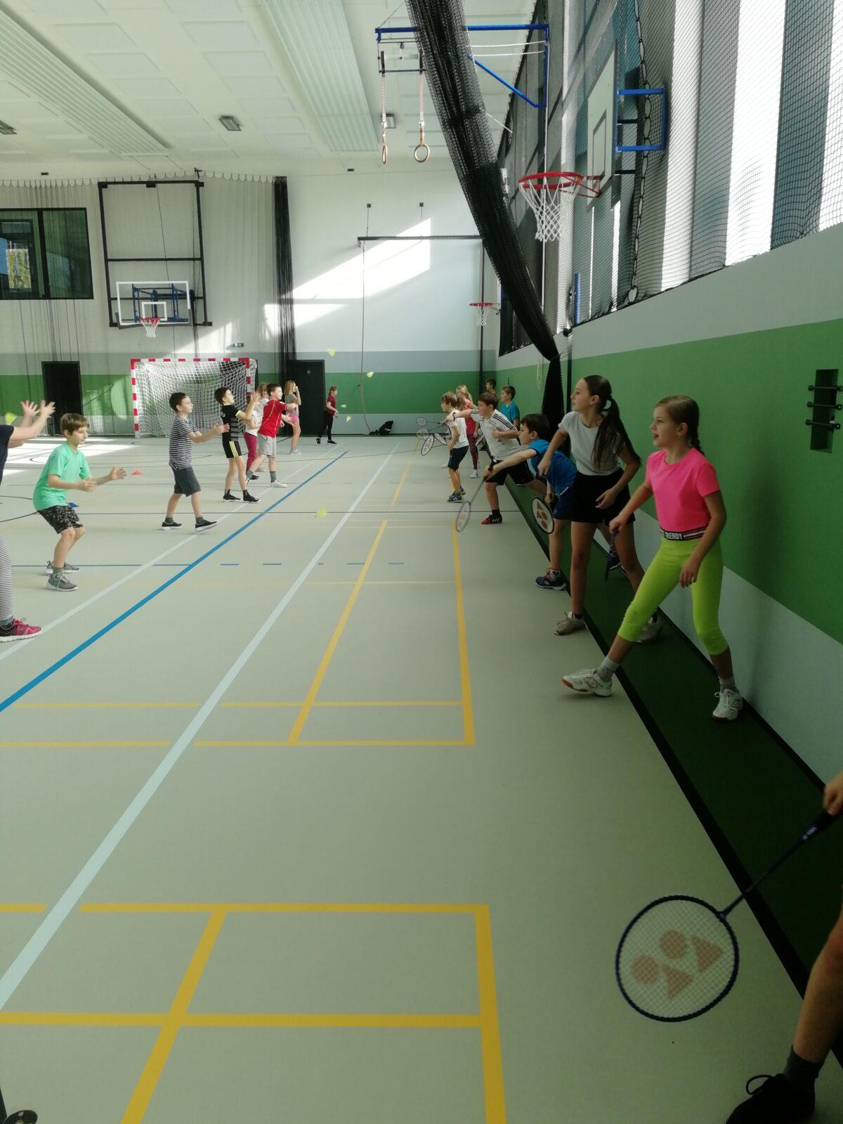 Ukázková hodina badmintonu - 10