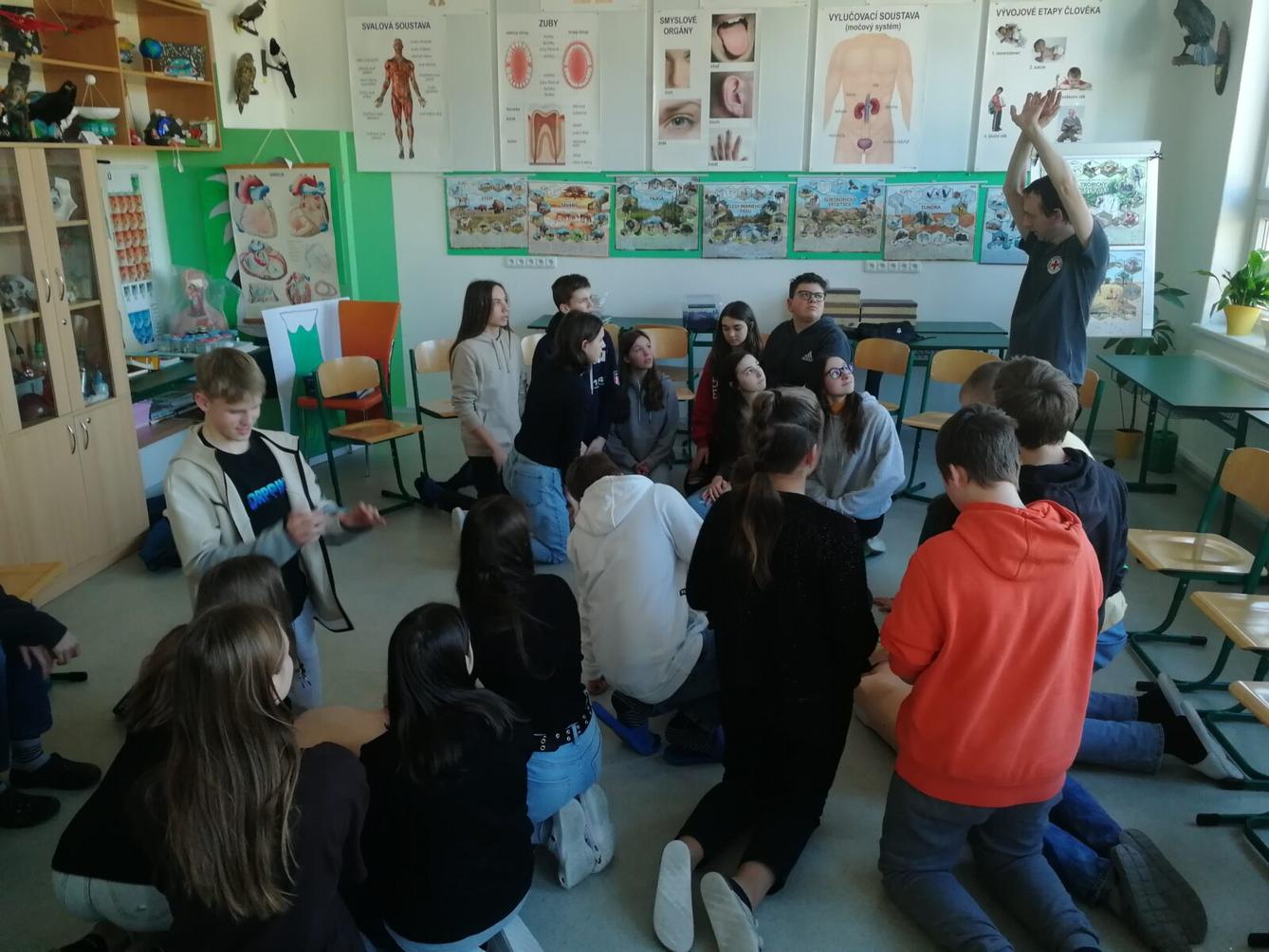 První pomoc v 8. třídě - 2