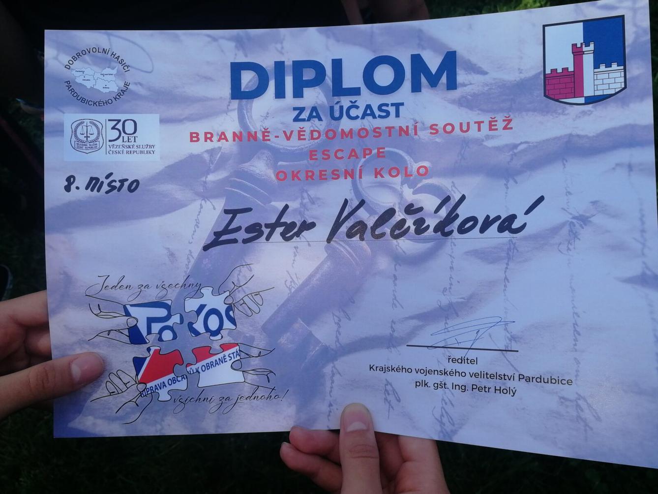 Branně vědomostní soutěž POKOS - II. st. - 12