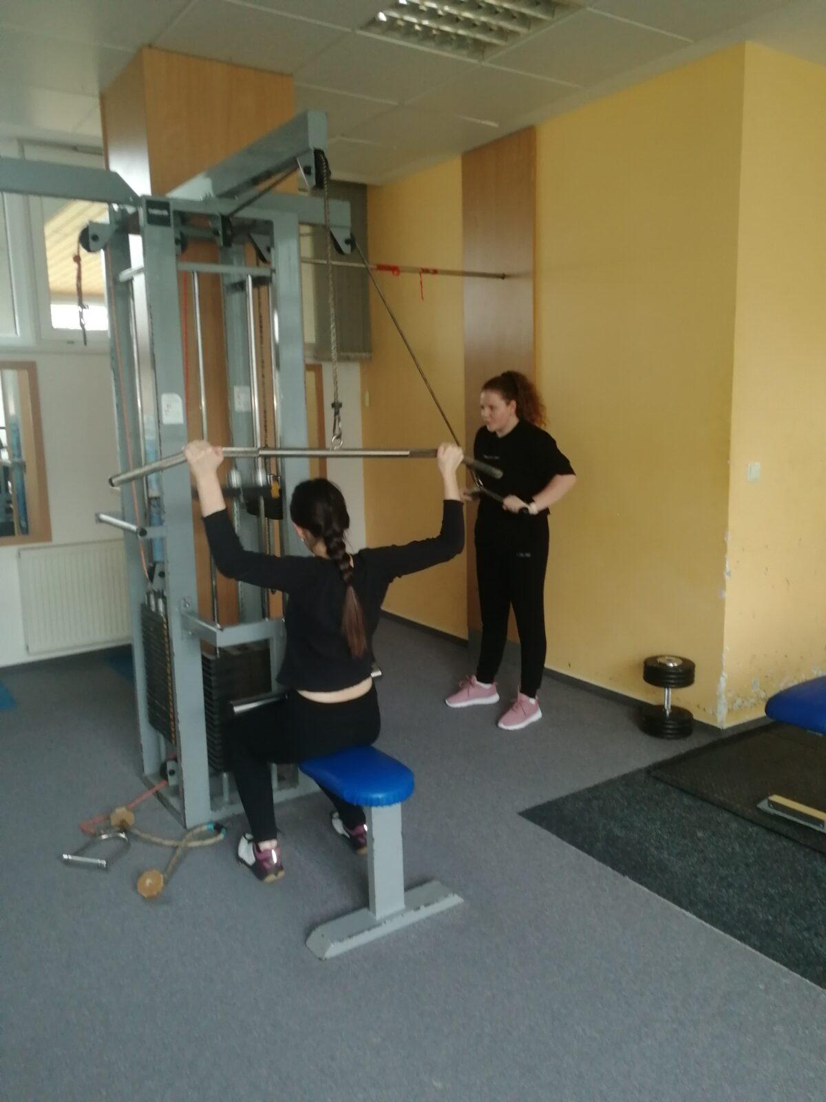 Návštěva posilovny - 4