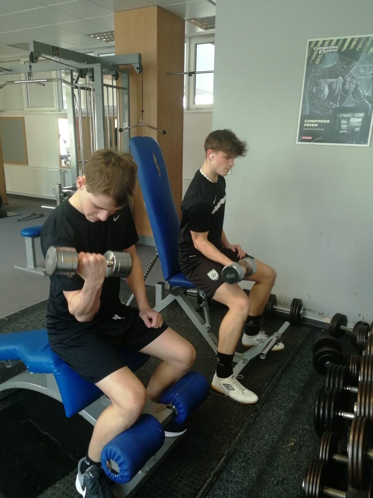 Návštěva posilovny - žáci 9.tříd - 3