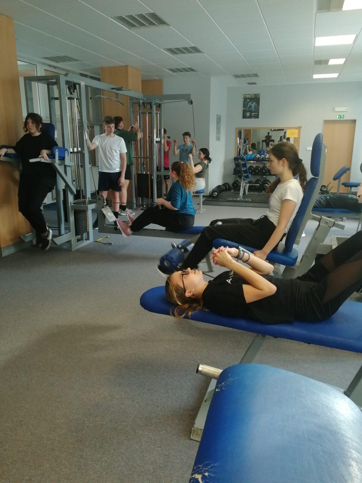 Návštěva posilovny - žáci 9.tříd - 8