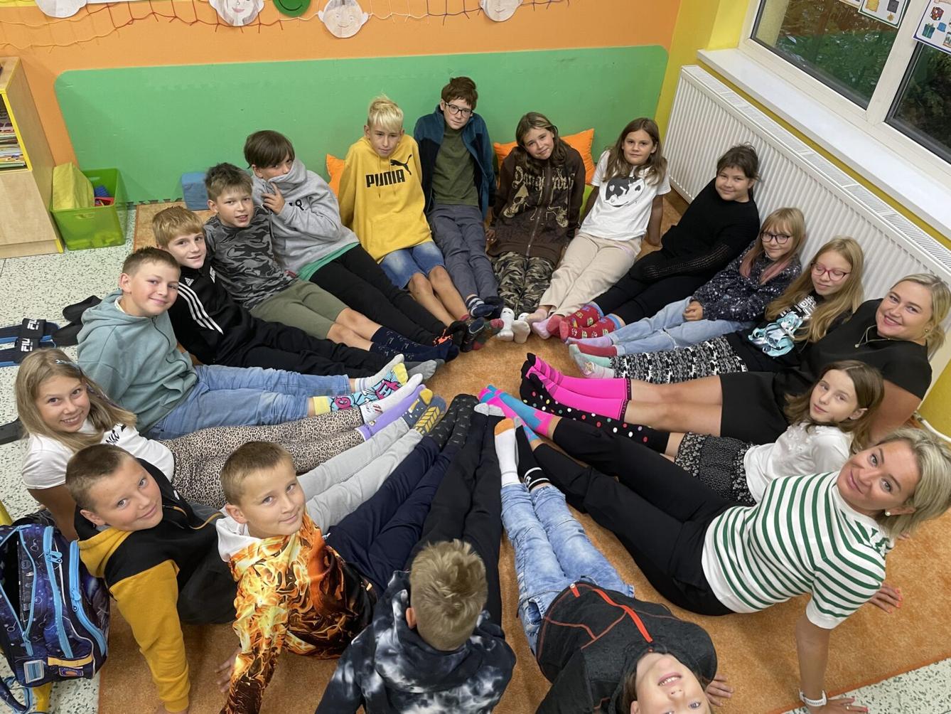 Barevný týden - ponožkový čtvrtek - 1