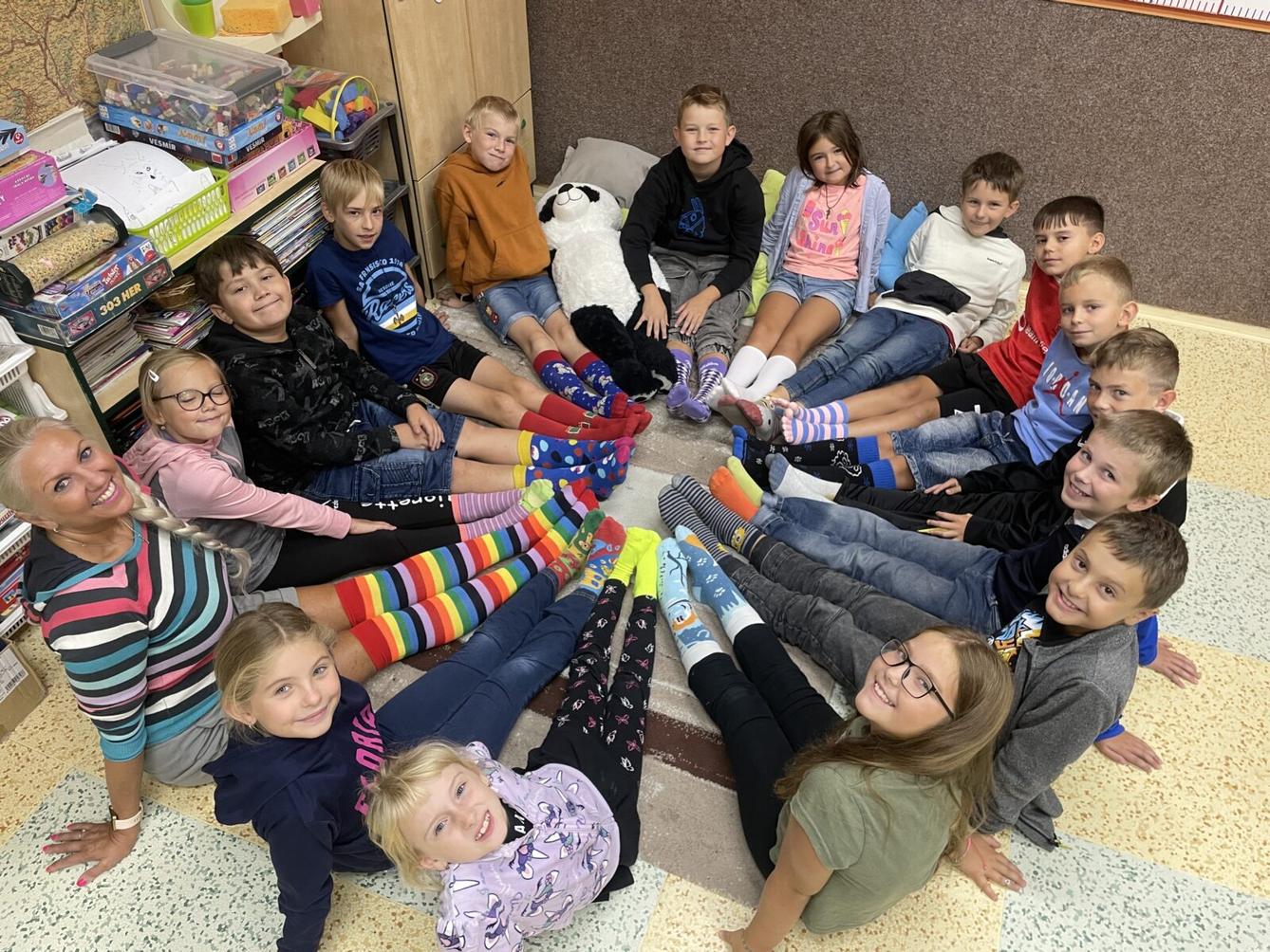 Barevný týden - ponožkový čtvrtek - 2