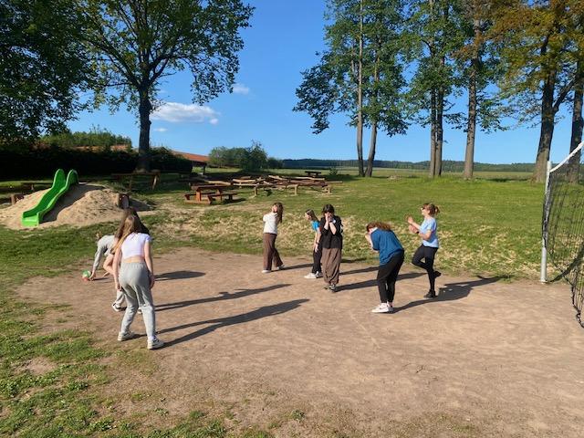 Spaní ve škole - 8. B - 4