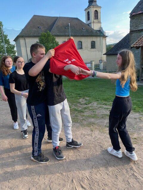 Spaní ve škole - 8. B - 12