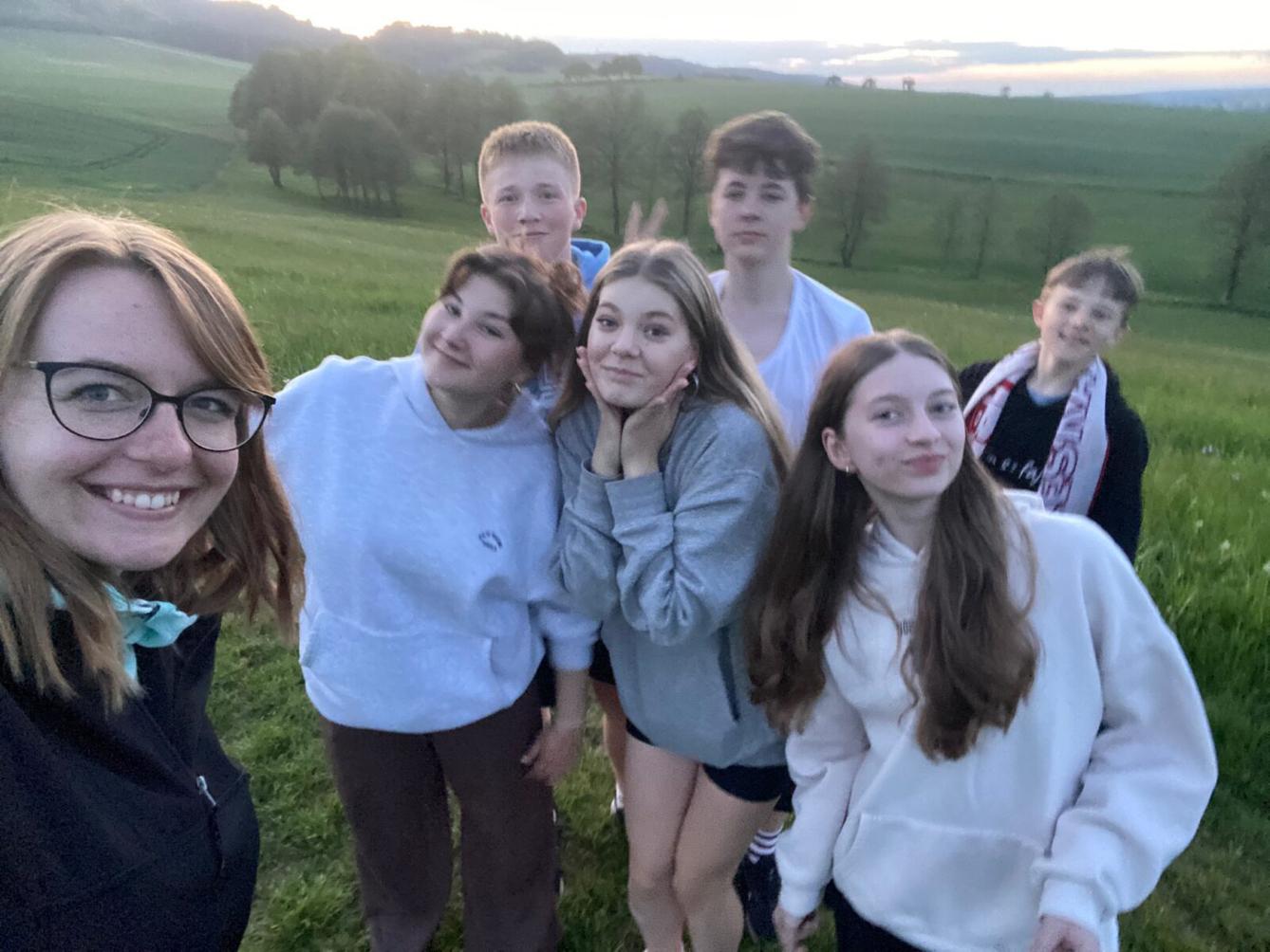 Spaní ve škole - 8. B - 20