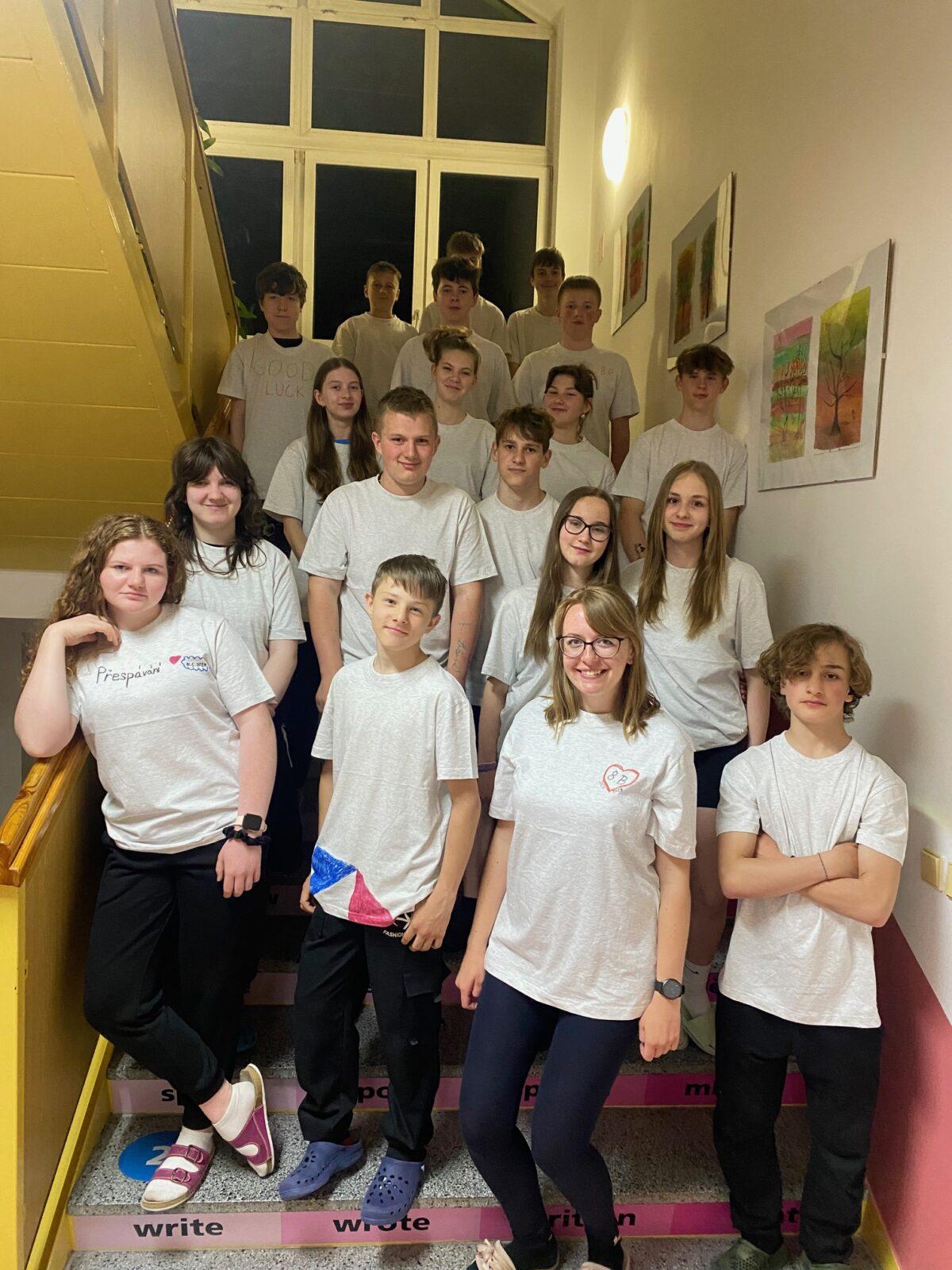 Spaní ve škole - 8. B - 28