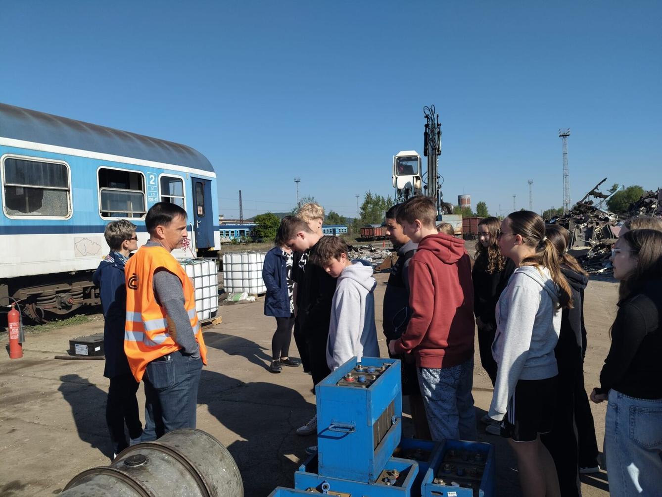 Exkurze - depo Českých drah - 23