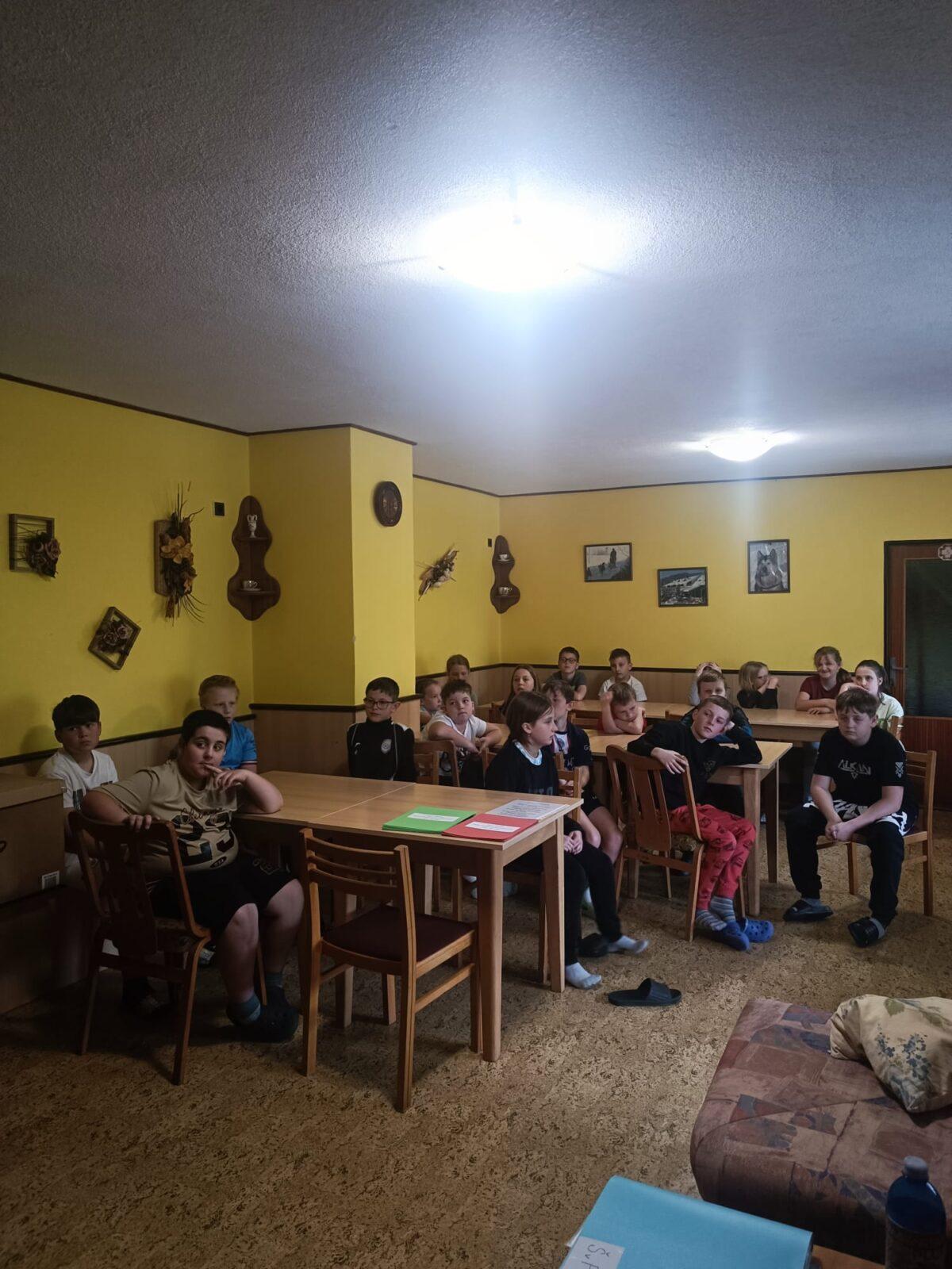 Škola v přírodě - 1. den - 1