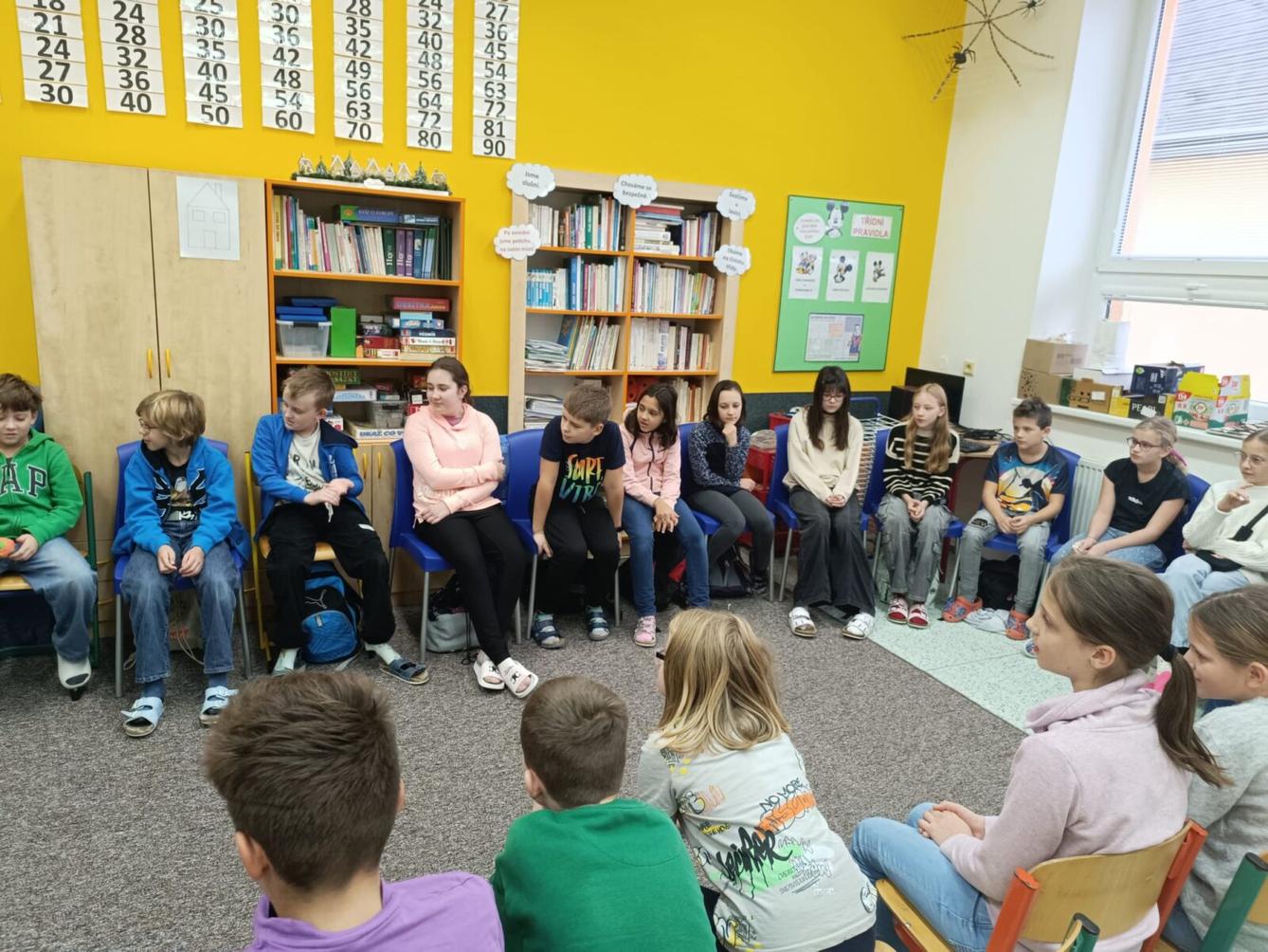 Setkání našich „páťáků“ s budoucími spolužáky z Českých Libchav - 5