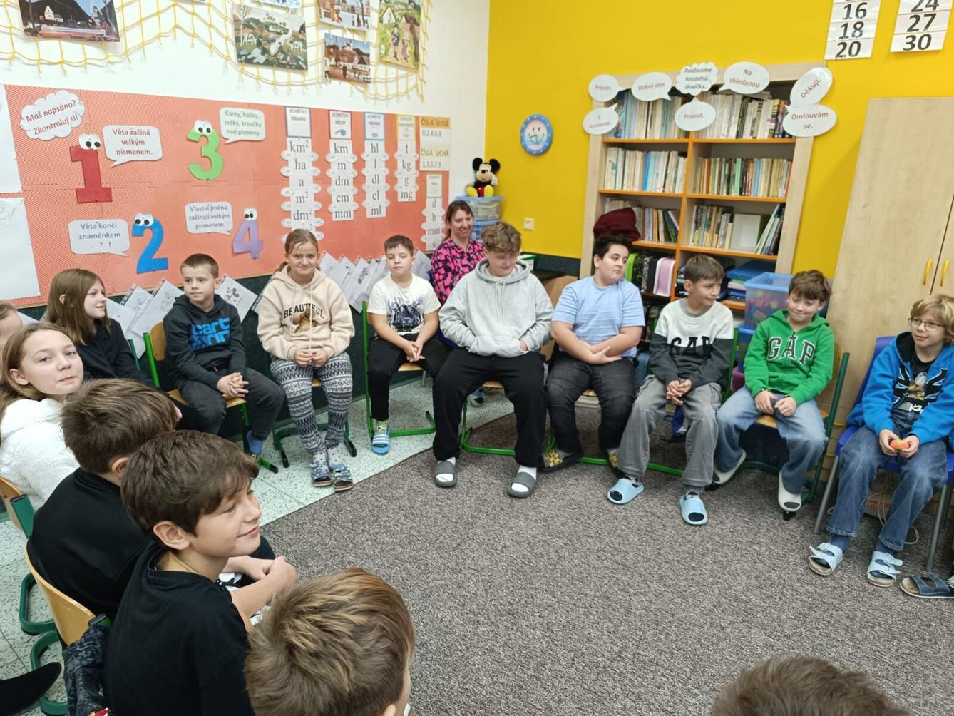 Setkání našich „páťáků“ s budoucími spolužáky z Českých Libchav - 6