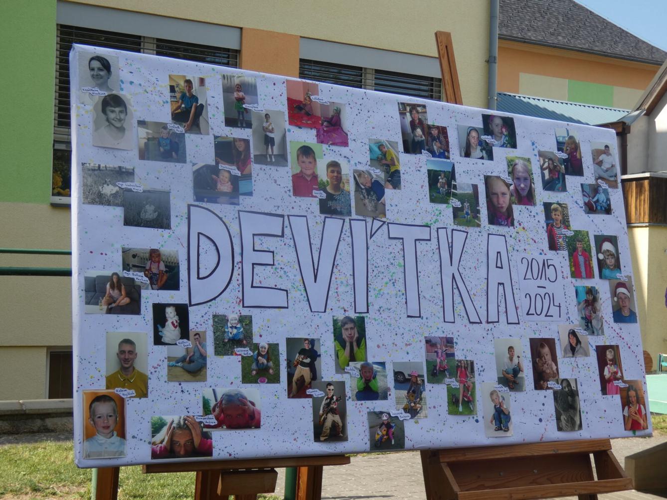 Loučení s deváťáky - zahradní slavnost - 1