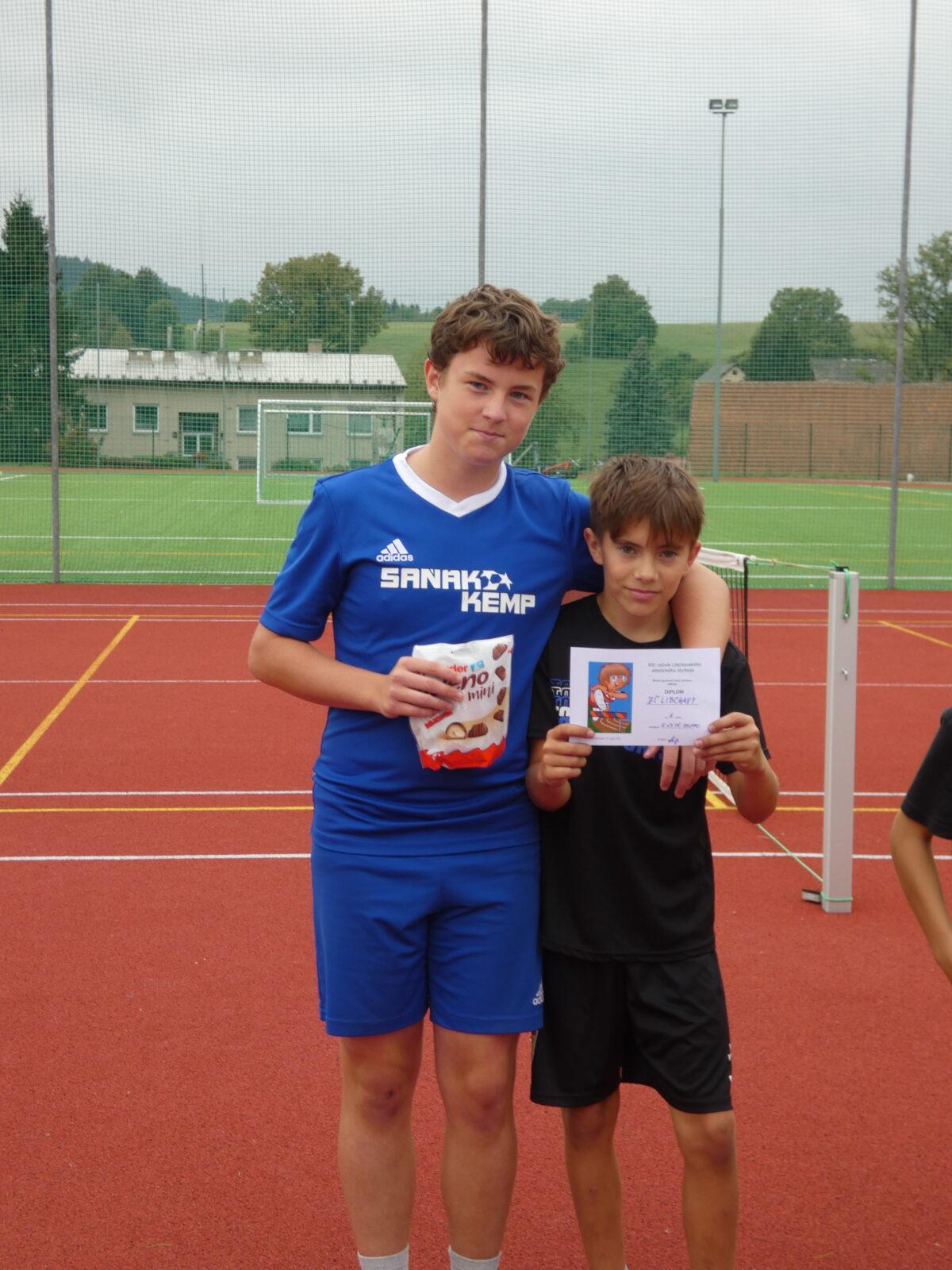 Úspěch našich atletů ve čtyřboji vesnických škol - 3