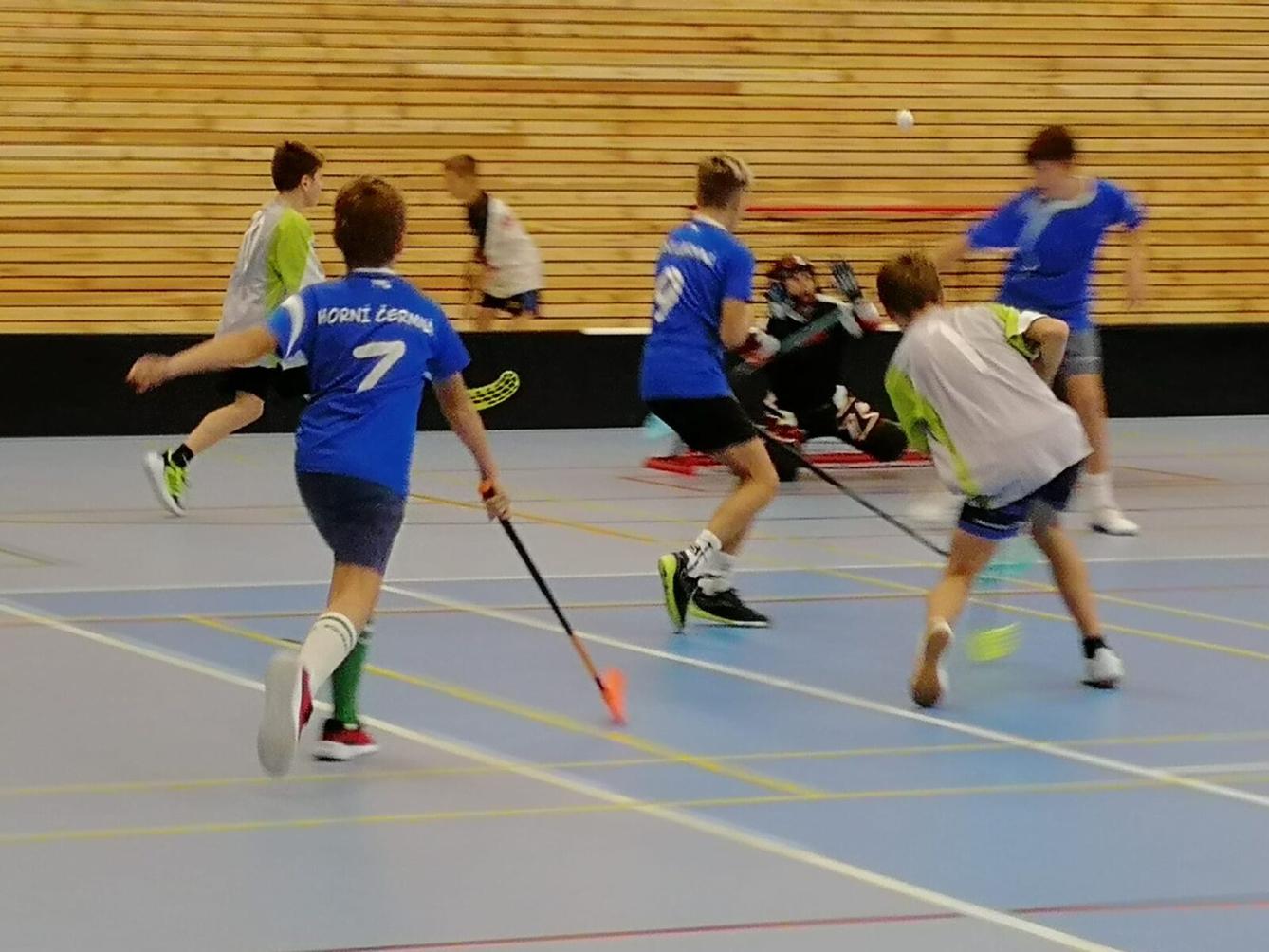 okresní kolo ve florbale - 5