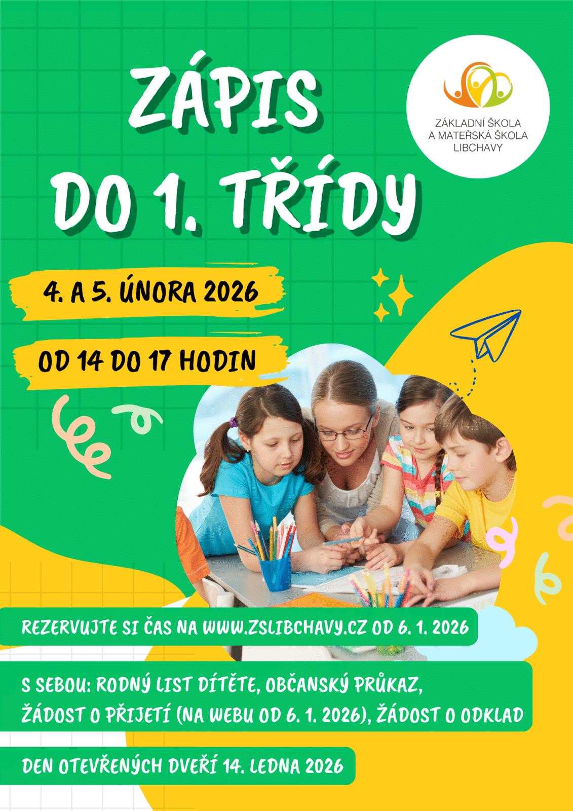 Zápis do 1. ročníku - 1