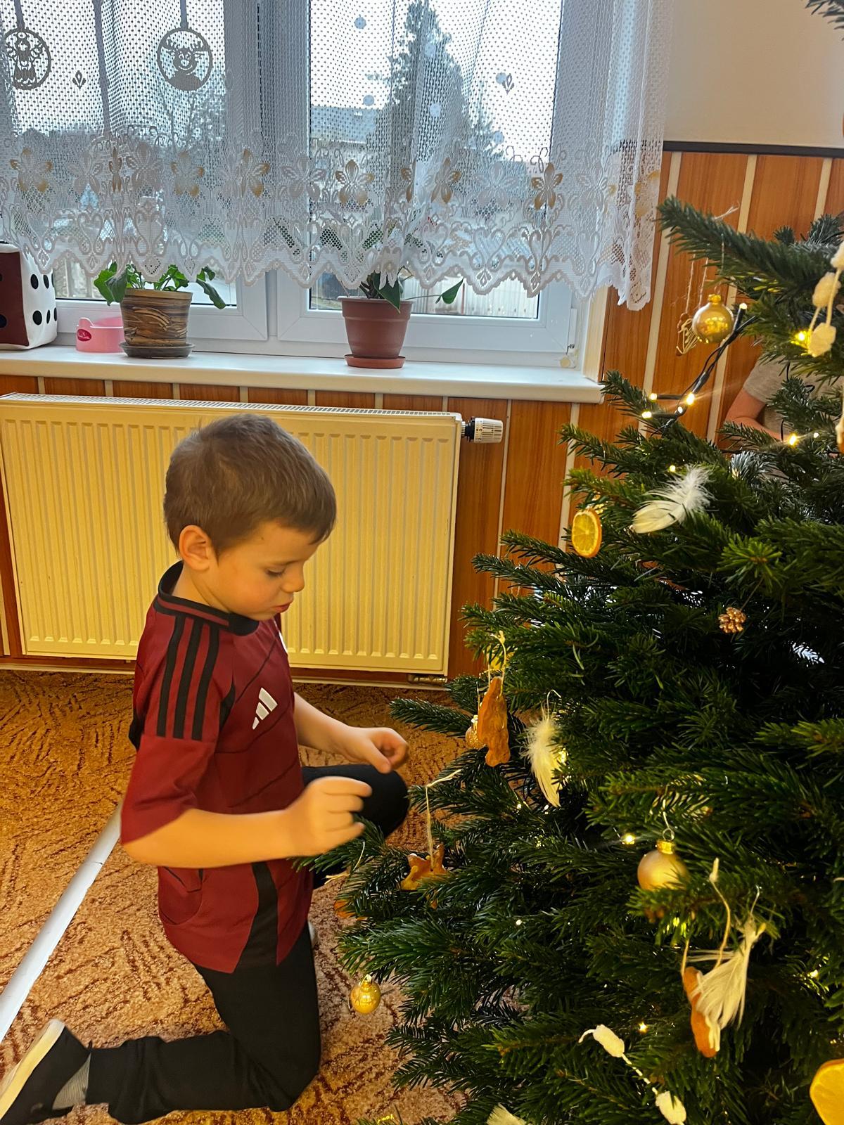 zdobení vánočního stromečku - 14