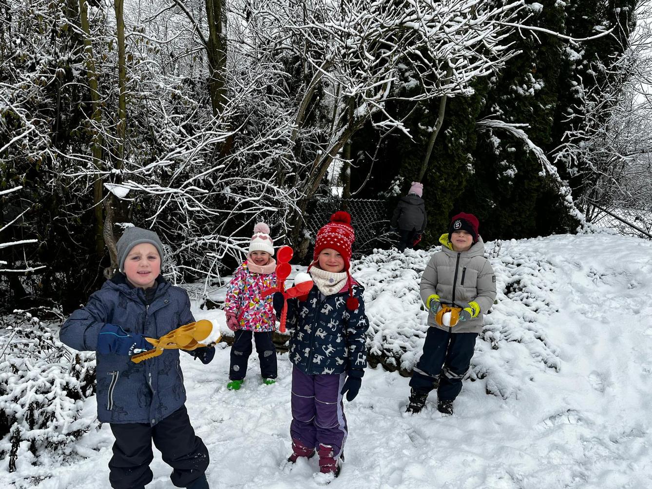 první sníh ve školce - 18