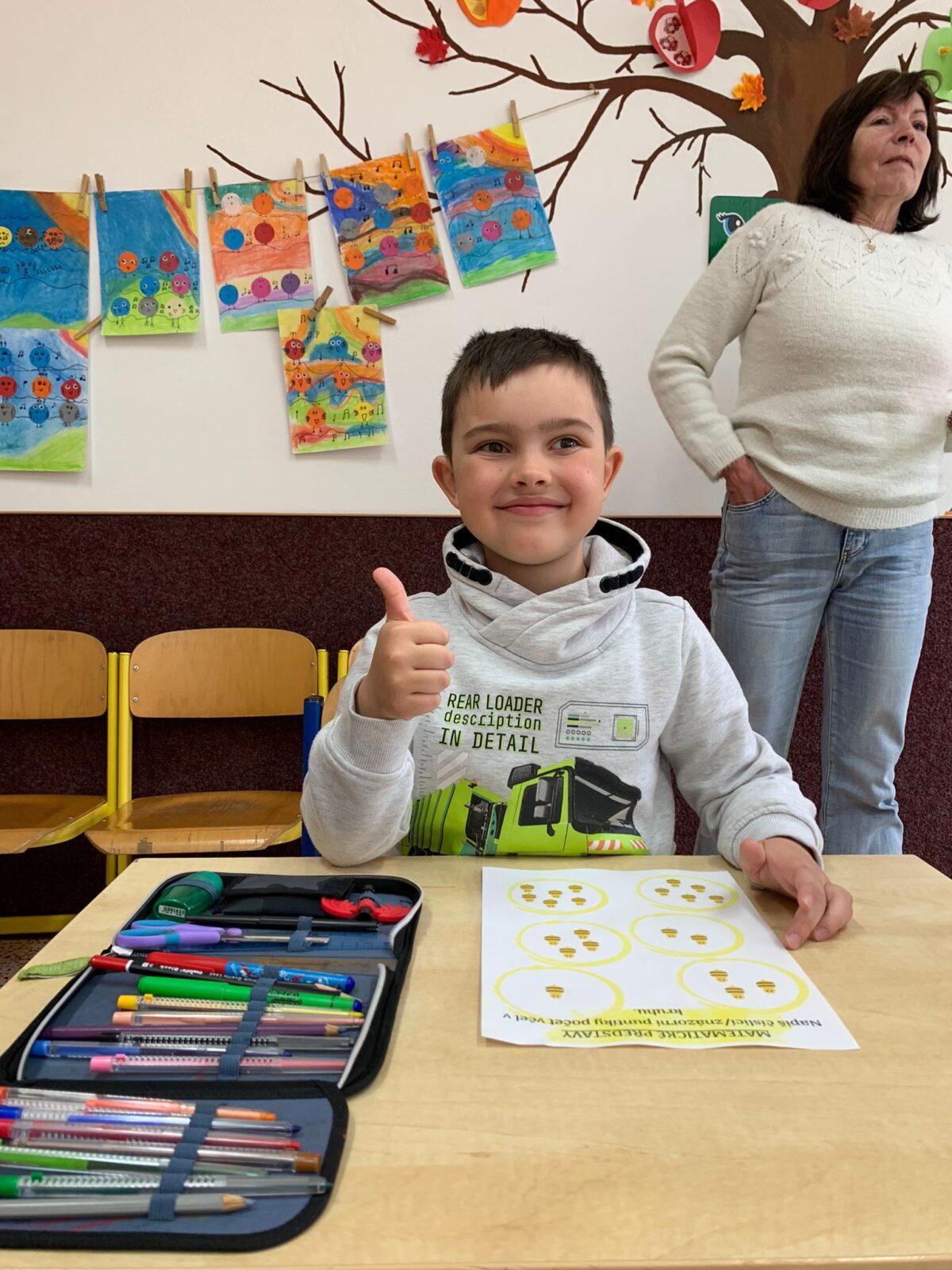 předškoláci navštívili ZŠ - 20