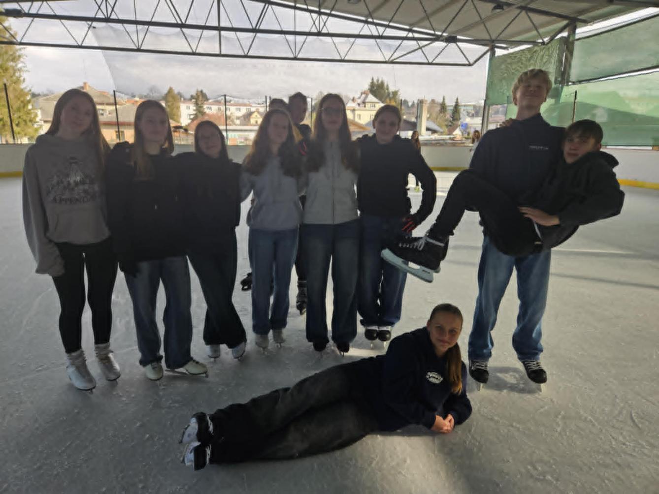 Lednová bruslení na II. stupni - 16