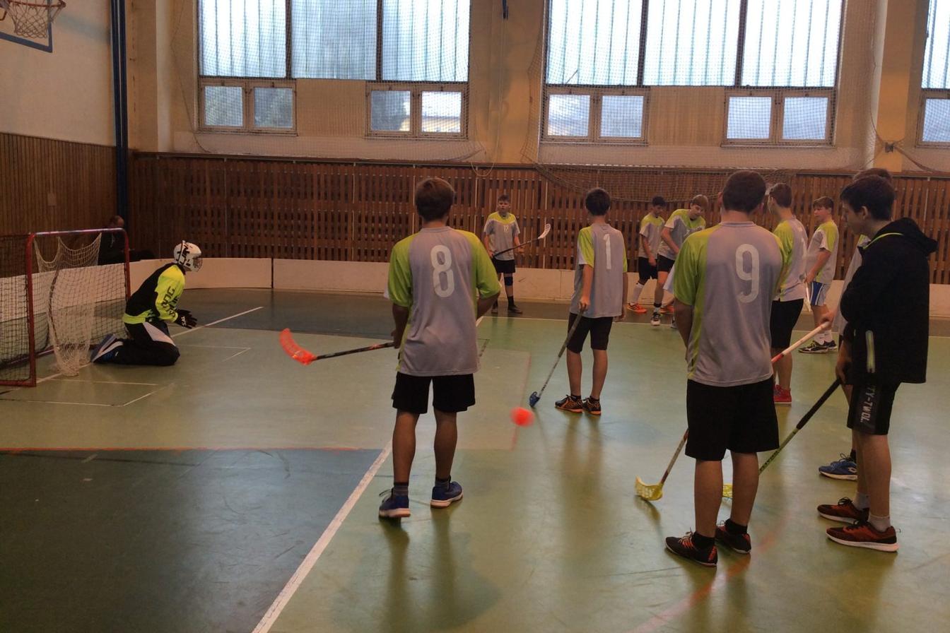 Okresní kolo ve florbale st. H