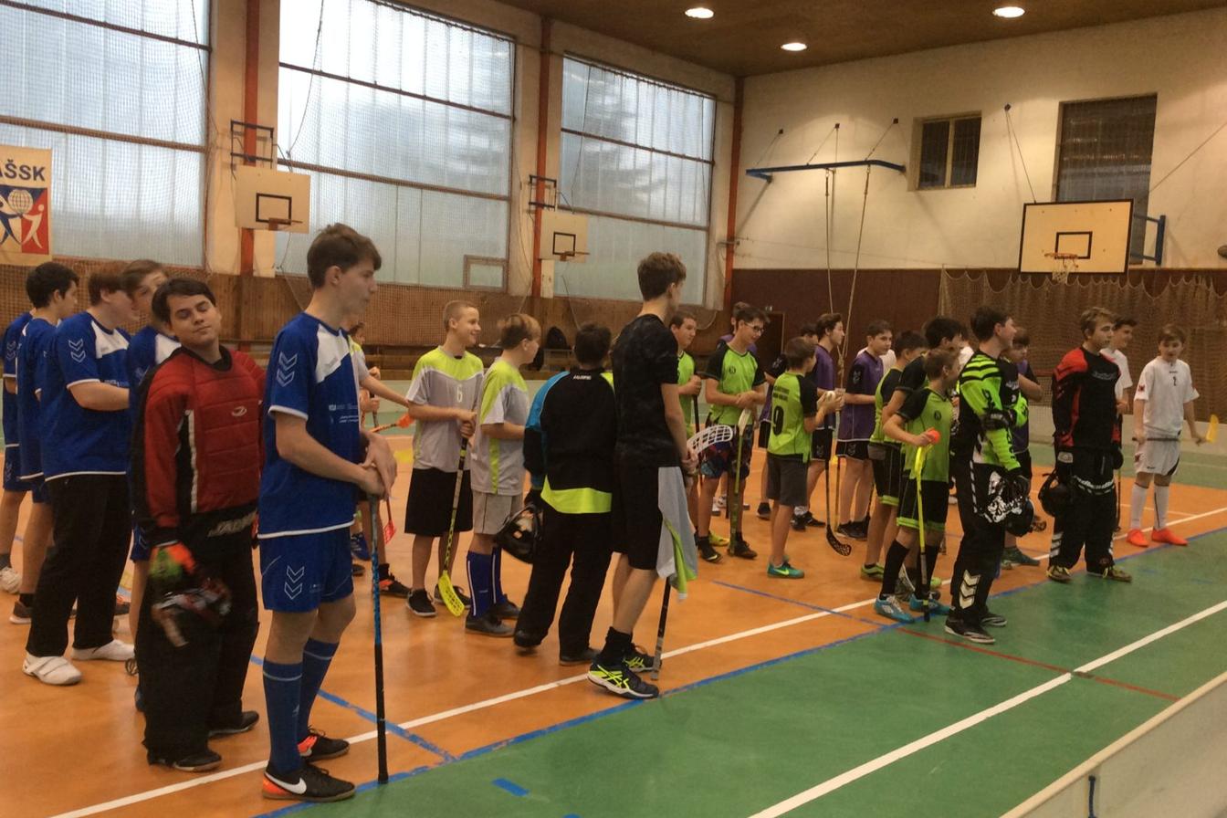Okrskové kolo st. žáků ve florbale