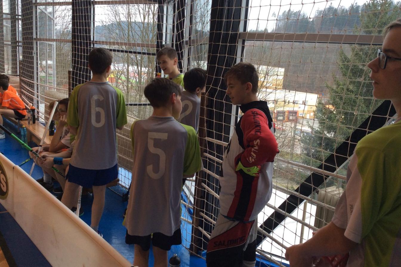 Mladší florbalisté čtvrtí v okrese