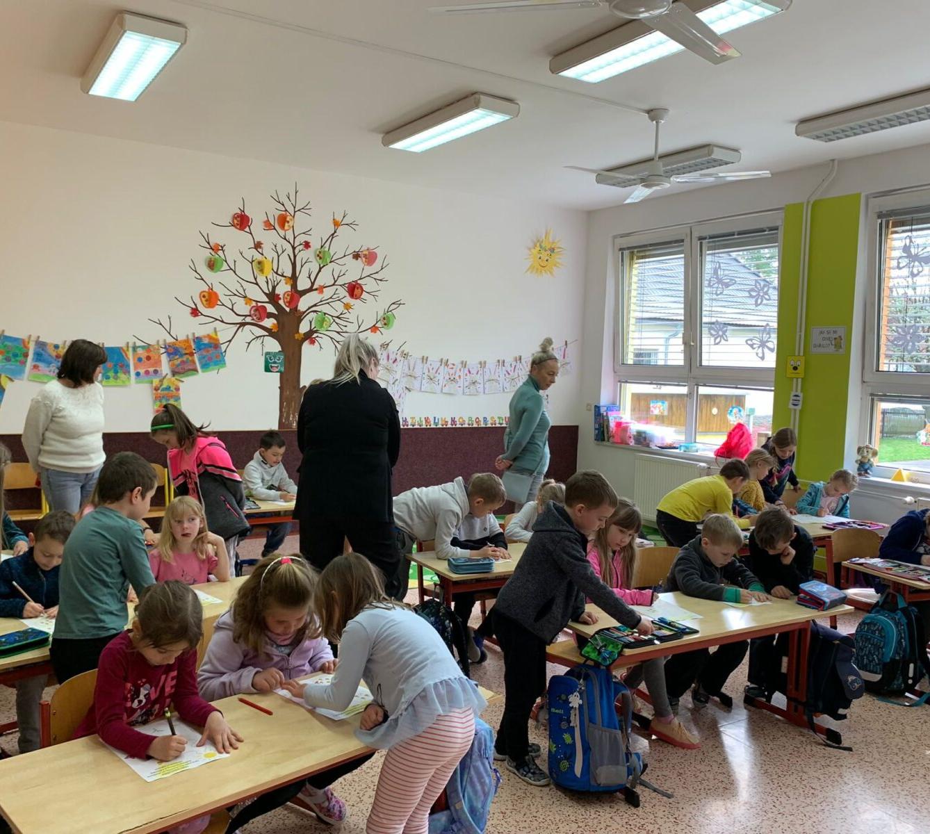 předškoláci navštívili ZŠ - 2