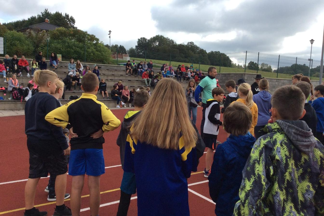 Štafetové běhy E. Zátopka II. stupeň