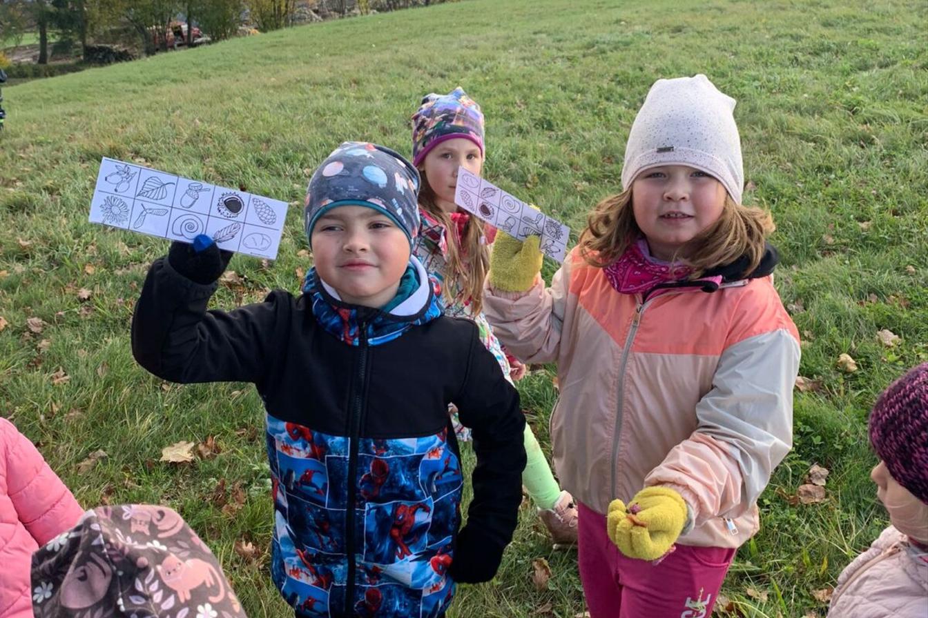 Procházka podzimní přírodou