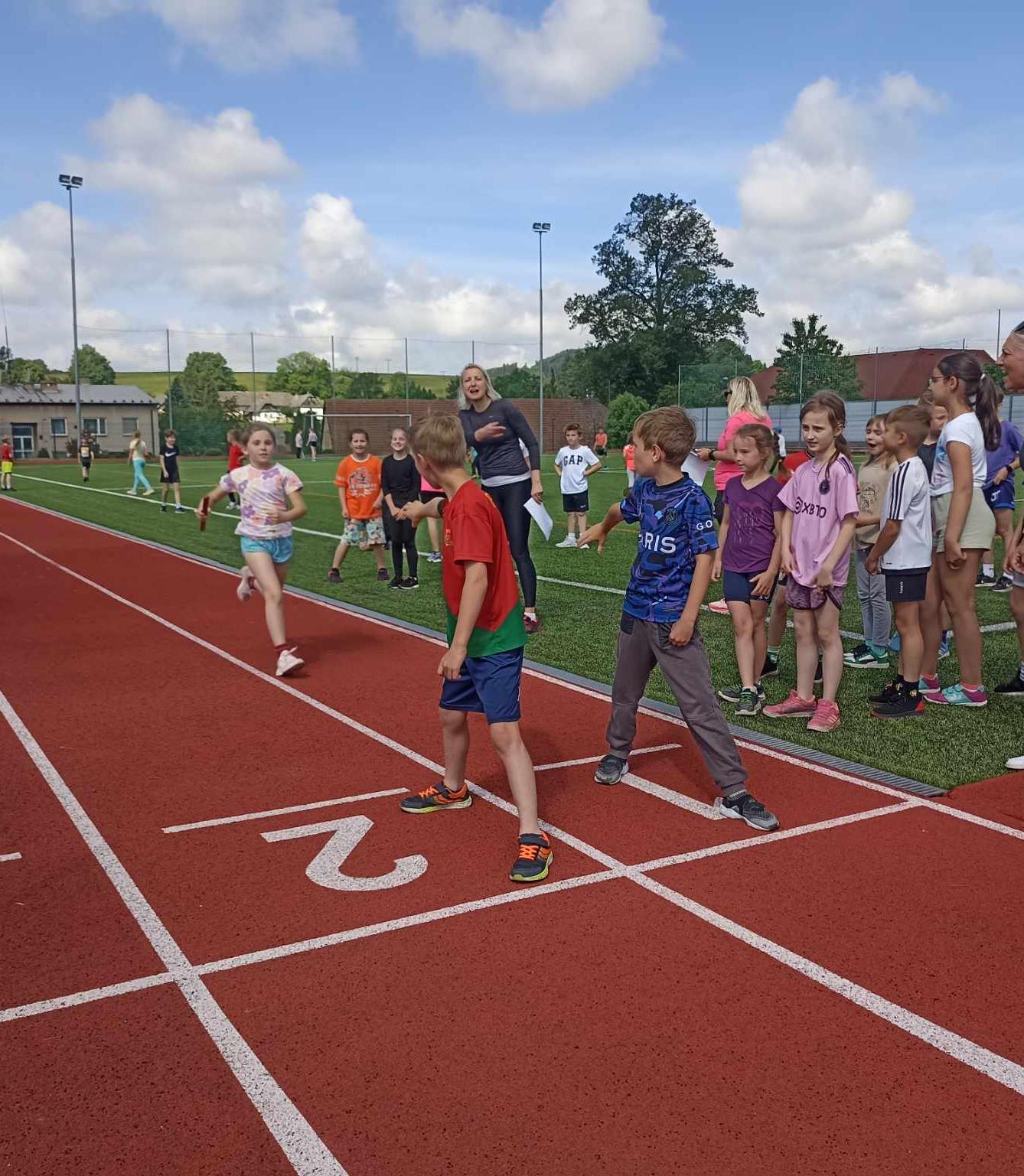 Běžecké štafety na 1. stupni - 1