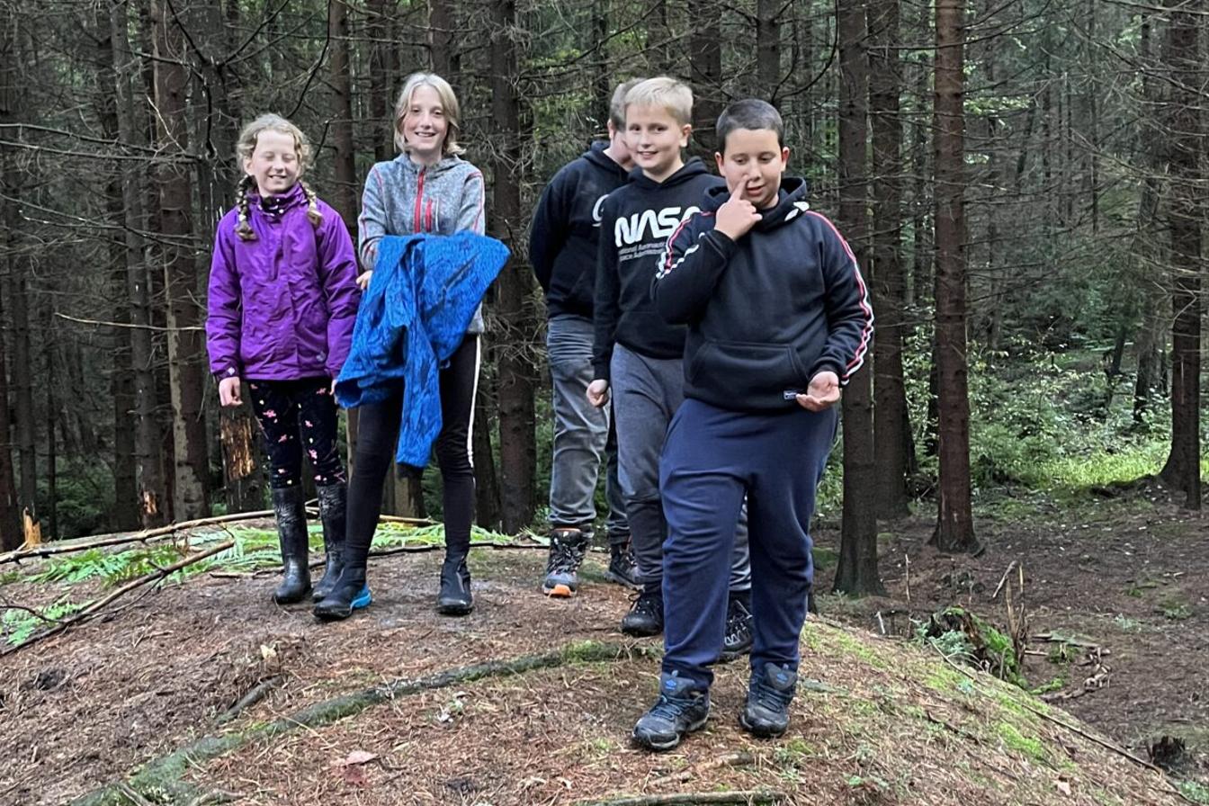 Adaptační pobyt šesťáků- den první