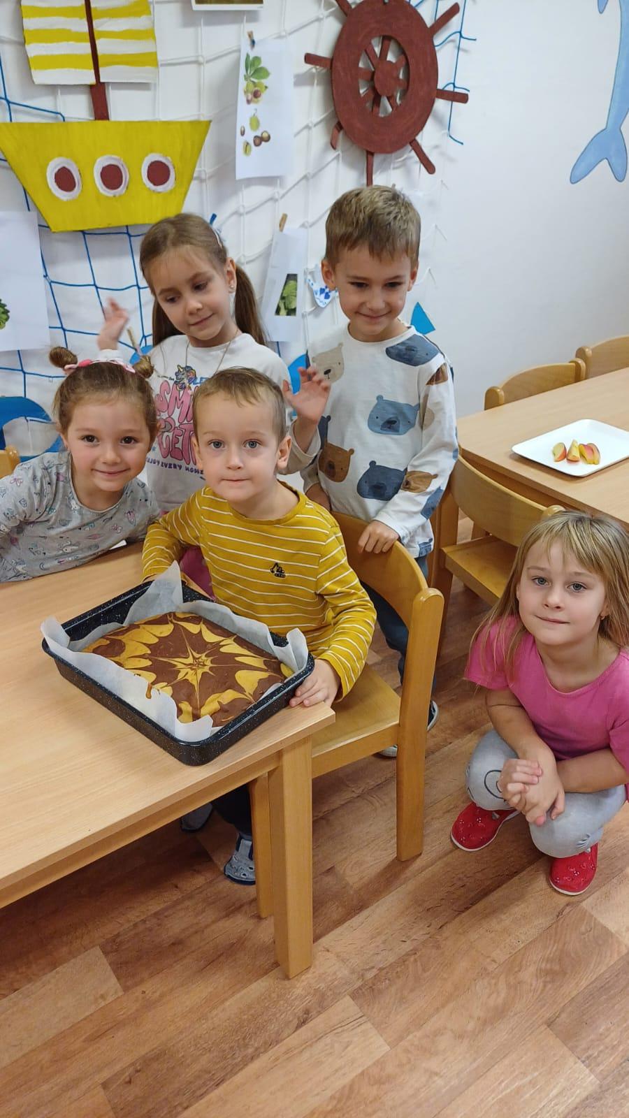 pečení pavučinkové buchty - 1